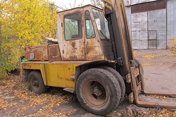 Вилочные погрузчики времён СССР. Как это было?